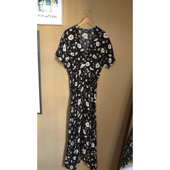 Christy Dawn Lottie night cosmo floral print maxi dress - Picture 6 of 10